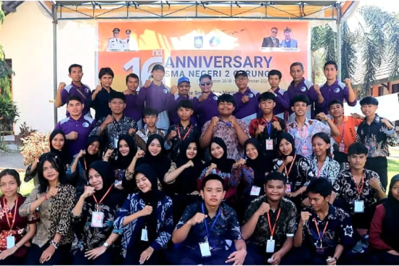 Semarak HUT SMAN 2 Gerung